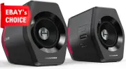 G2000 32W PC Gaming Speaker Hi-Fi Sound Bluetooth 5.1 RGB Lights Black