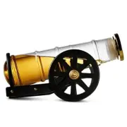 Whiskey Decanter, Cannon Liquor Decanter, Whiskey Gift Set, Gifts for Men