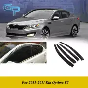For Kia Optima K5 2012-2015 Window Visors Rain Guard Door Vent Deflector 4PCS (for: Kia)