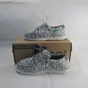 Twisted X Youth 6 Zero X Casual Canvas Sneakers White & Grey LXP00285