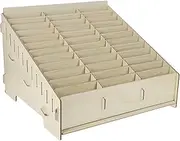 MAGICLULU Elegant Wooden Cell Phone Storage Box Desk Organizer Smooth Polishing for School Home