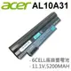 ACER 6芯 黑色 AL10A31 高品質 電池 Aspire one D255 D260 AOD (9.3折)
