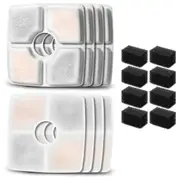 Replacement Filters Sponges for 84oz/2.5L Automatic Pet Fountain Cat Water Fountain Filter Triple F As Shown