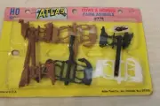 HO Scale Bachmann Cows & Horses Farm Animals Figures, #778 BNOS