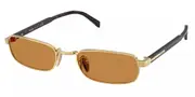 Prada PR B54S 5AK50P Men's Sunglasses Gold Size 54