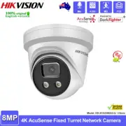 Hikvision 4K G2 8MP IP Security Camera PoE Darkfighter DS-2CD2386G2-IU AcuSense