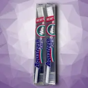 Lot 2 Vintage 1990’s Aquafresh Flex Toothbrush Germany Hard Case TV Movie Prop