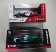 Bburago 1/43 Giulia Nur2021 N87 Gtam And Alfaromeo F1 Team C42 2022 77 Minicar