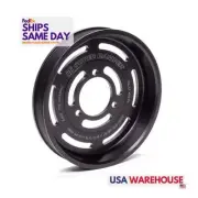Ati 916106, One Black Aluminum Super Fits charger Pulley 8.86 8-Groove Serpentin