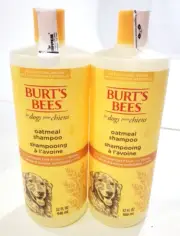 2 -Burt's Bees For Dogs Natural Oatmeal Shampoo with Colloidal Oat + Honey 32 FL