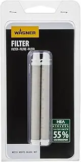 Filter L-XXL for WAGNER Airless paint spray systems Control Pro 250M/250R/350M/350R, 2 pieces, white