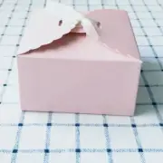 150 Pink Gift Favour Boxes Birthday Wedding Party Favor Bomboniere Boxes 9x9x5cm