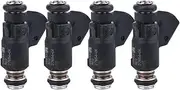4X 2765406 Fuel Injector Nozzle, Compatible for Harley-Davidson 4.9 G/S P/N 27654-06 Car Engine Motorcycle Fuel Injection Valve