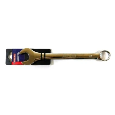 Duratool D02319 24 mm x 300 mm Combination Spanner Wrench