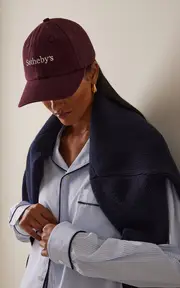 [FRAME] x Sotheby's Cotton Baseball Cap