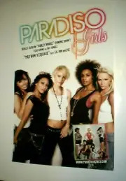 POSTER by PARADISO GIRLS crazy horse 2008 PATRON TEQUILA w lil john & eve GIG 1