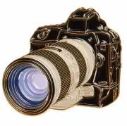 Canon EOS 1D 1DX DSLR Camera Pin #5 Gold Plated