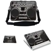 15.6" Laptop Computer Bag Case w Shoulder Strap & Matching Skin Mouse Pad 2908