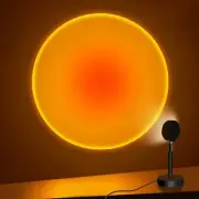 Sunset Projection Lamp, 180 Degree Rotation Rainbow Projection Lamp Led Light, R