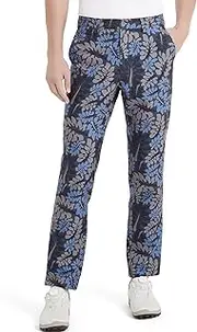 [Lesmart] Mens Golf Pants Stretch Lightweight Slim Fit Breathable Dry Fit Golf Pants with Pockets