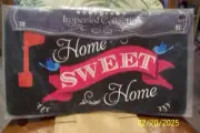 Evergreen "Home Sweet Home" Decorative Mailbox Cover - New in Package