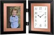 [Bulova] Clocks Elegance Clock Hinged Black/Polished Copper