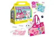 Creativity for Kids Designer Doggie: DIY Plush Toy Dog and Carrier Purse - Arts and Crafts for Girls Ages 4-5+, Toddler Activities and Toys for Girls, Gifts for Kids
