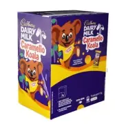 916215 1 x 72 PIECE BULK BOX CADBURY DAIRY MILK CARAMELLO KOALA CHOCOLATE SNACK