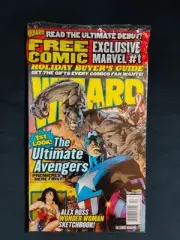 WIZARD COMICS MAGAZINE #123 (2001) Factory Sealed with LOTR Card & Holiday Tags!
