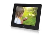 7" Digital Photo Frame Multimedia Player Usb Card Reader Jpeg Mp3 Avi Black