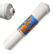 Omnipure K5605-JJ Inline Sediment Filter 5mic - 12 x 2.5 Port 1/4 QC