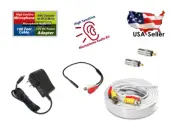 Mini High Sensitive Microphone Power Cable Kit Easy to Hide for Security System