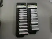 Pittsburgh Pro 10pc 1/2" Drive Metric & 10pc 3/8 Drive SAE Socket Sets