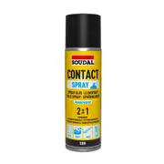 6x Contact Adhesive Spray Fast Grip Soudal 300ml Permanent Strong Glue Bonding