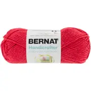 6 Pack Bernat Handicrafter Cotton Yarn Solids-Red 162101-1743