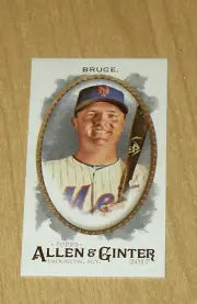 2017 Topps Allen Ginter mini parallel Jay Bruce no number
