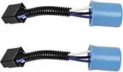 TGMGADANTV 1 Pair 9007 Male to H4 Female Adapters Headlight Conversion Cable Wiring Harness Adapters Compatible with Hummer H2 Led Headlight Metal Wire
