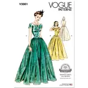 NEW Vogue V2001 Misses' 1941 Dress Pattern By Spotlight