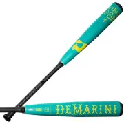 DeMarini 2025 The Goods Teal BBCOR (-3) Adult Baseball Bat - 34/31