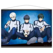 NEW Blue Lock Isagi x Rin x Nagi B2 Tapestry Wall Scrolls Official Japan