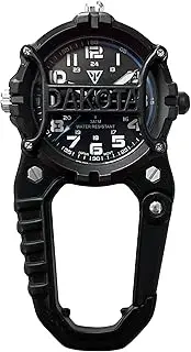 [Dakota] Mini Clip Microlight, Fob and Pocket Watch, Outdoor Gifts for Men and Women, Use for Fishing Hunting, and More, LED Flashlight, Clip on Watch