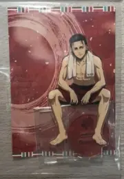 Attack On Titan x Gokurakuyu Eren Yeager Acrylic Stand Figure Japan