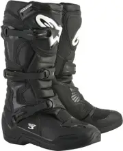 ALPINESTARS Tech 3 Boots Black Size 11 - Performance Motocross Gear