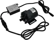 SHYSKY Micro Brushless Pump Mini Submersible pump DC55I-12150S, 12VDC 54W, 15M, 700LPH, Low noise, IP68 Waterproof For Water Circulation Pressurization Cooling sys
