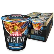 Cup Noodles Stir Fry Korean BBQ 2.89 oz Pack of 6