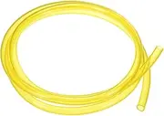 uxcell Tubing Carburetor Fuel Vent Line, 7mm(0.28") ID 10mm(0.39") OD 1.5m(5') Long Polyurethane Gas Oil Tube for ATV/Go Kart/Dirt Bike, Universal Petrol Pipe Replacement [Yellow]