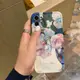 油畫風梵高花朵iphone14適用蘋果13Promax手機殼11/12Pro防摔XR軟