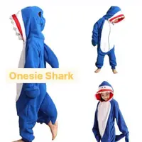 在飛比找蝦皮購物優惠-Onesie BABY SHARK 服裝鯨魚鯊魚睡衣兒童角色