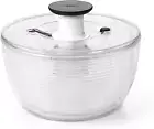 Good Grips Salad Spinner – 4L, Clear, Large Size for Easy Veggie Washing