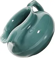 MUCKLILY Ceramic Multi Function Sauce Boat Condiment Cup for Gravy and Sauces Elegant for Serving and Pouring